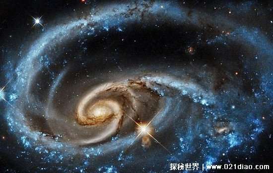 仙女座星系撞银河系，两大星系合并成椭圆星系(人类将受影响)