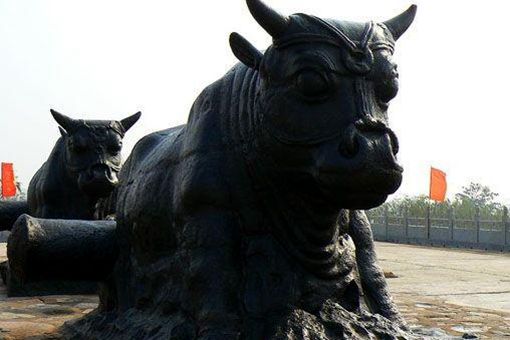 古代黄河拉铁索桥的为何是铁牛 为何不是其他动物