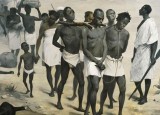 殖民者贩卖黑奴时为何要把黑奴的衣服扒光 而且还是男女混